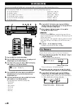 Preview for 246 page of Yamaha CDR-HD1000 Owner'S Manual