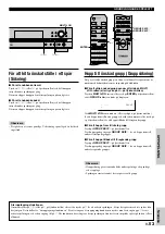 Preview for 253 page of Yamaha CDR-HD1000 Owner'S Manual