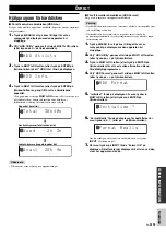 Preview for 259 page of Yamaha CDR-HD1000 Owner'S Manual