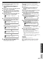 Preview for 261 page of Yamaha CDR-HD1000 Owner'S Manual