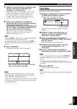 Preview for 305 page of Yamaha CDR-HD1000 Owner'S Manual