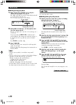 Preview for 56 page of Yamaha CDR-HD1300 Owner'S Manual