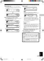 Preview for 67 page of Yamaha CDR-HD1300 Owner'S Manual