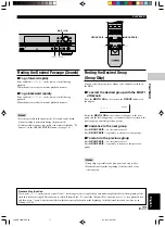 Preview for 83 page of Yamaha CDR-HD1300 Owner'S Manual