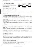 Предварительный просмотр 2 страницы Yamaha CDR-HD1300 Service Manual