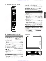 Предварительный просмотр 7 страницы Yamaha CDR-HD1300 Service Manual