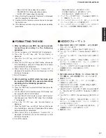 Предварительный просмотр 27 страницы Yamaha CDR-HD1300 Service Manual