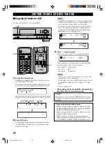 Предварительный просмотр 32 страницы Yamaha CDR-HD1500 Owner'S Manual