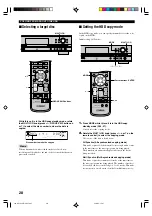 Предварительный просмотр 34 страницы Yamaha CDR-HD1500 Owner'S Manual