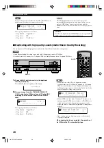 Предварительный просмотр 52 страницы Yamaha CDR-HD1500 Owner'S Manual