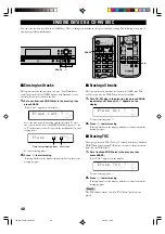 Предварительный просмотр 54 страницы Yamaha CDR-HD1500 Owner'S Manual