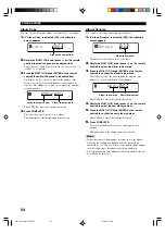 Предварительный просмотр 60 страницы Yamaha CDR-HD1500 Owner'S Manual