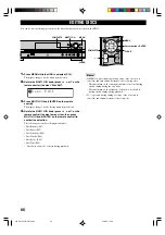 Предварительный просмотр 72 страницы Yamaha CDR-HD1500 Owner'S Manual