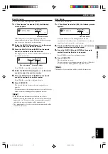 Предварительный просмотр 73 страницы Yamaha CDR-HD1500 Owner'S Manual