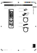 Предварительный просмотр 9 страницы Yamaha CDR-HD1500HDD Owner'S Manual