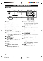 Предварительный просмотр 10 страницы Yamaha CDR-HD1500HDD Owner'S Manual