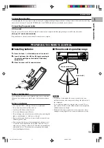 Предварительный просмотр 17 страницы Yamaha CDR-HD1500HDD Owner'S Manual