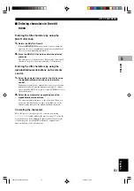 Предварительный просмотр 57 страницы Yamaha CDR-HD1500HDD Owner'S Manual