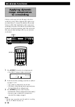 Preview for 22 page of Yamaha CDR-S1000 Owner'S Manual