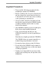 Предварительный просмотр 5 страницы Yamaha CDR400At User Manual