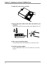 Предварительный просмотр 18 страницы Yamaha CDR400At User Manual