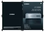 Yamaha CDS1000 - SACD Player Owner'S Manual предпросмотр