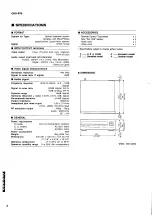 Preview for 4 page of Yamaha CDV-870 Service Manual