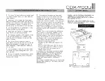 Preview for 3 page of Yamaha CDX-1100U Owner'S Manual