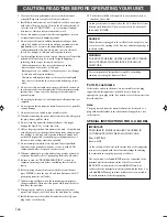 Preview for 2 page of Yamaha CDX-397MK2 Owner'S Manual