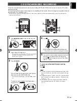 Preview for 23 page of Yamaha CDX-397MK2 Owner'S Manual