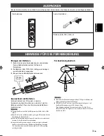 Preview for 55 page of Yamaha CDX-397MK2 Owner'S Manual