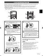 Preview for 73 page of Yamaha CDX-397MK2 Owner'S Manual