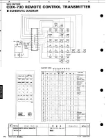 Предварительный просмотр 37 страницы Yamaha CDX-730 Service Manual