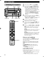 Предварительный просмотр 11 страницы Yamaha CDX-E200 Owner'S Manual