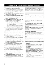 Preview for 1 page of Yamaha CDX-E410 Manual