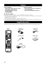 Preview for 3 page of Yamaha CDX-E410 Manual