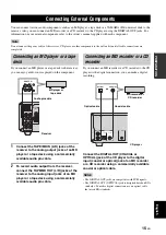 Preview for 16 page of Yamaha CDX-E410 Manual