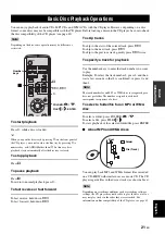 Preview for 22 page of Yamaha CDX-E410 Manual