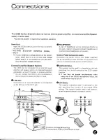 Preview for 3 page of Yamaha CE20 Owner'S Manual