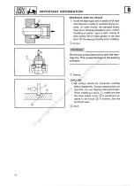 Preview for 12 page of Yamaha CE50T Service Manual