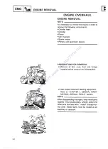 Preview for 46 page of Yamaha CE50T Service Manual