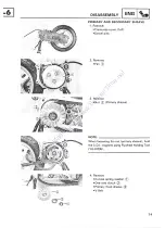 Preview for 53 page of Yamaha CE50T Service Manual