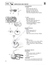 Preview for 66 page of Yamaha CE50T Service Manual