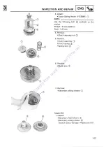 Preview for 67 page of Yamaha CE50T Service Manual