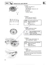 Preview for 68 page of Yamaha CE50T Service Manual