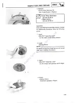 Preview for 69 page of Yamaha CE50T Service Manual