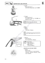 Preview for 70 page of Yamaha CE50T Service Manual