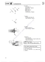 Preview for 106 page of Yamaha CE50T Service Manual