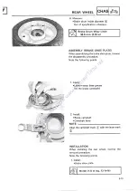 Preview for 123 page of Yamaha CE50T Service Manual