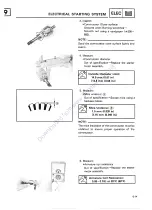 Preview for 151 page of Yamaha CE50T Service Manual